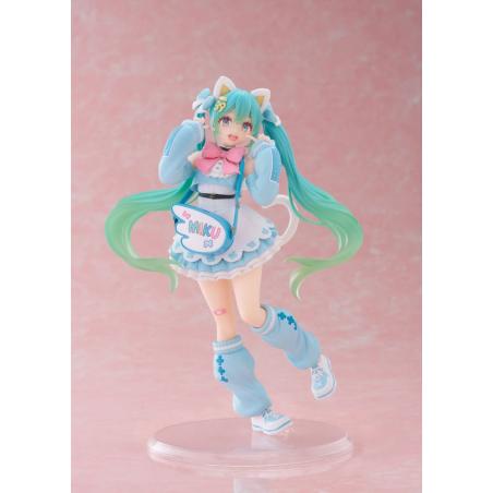 Hatsune Miku Estatua PVC Hatsune Miku Fashion Fancy Ver. 18 cm