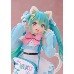 Hatsune Miku Estatua PVC Hatsune Miku Fashion Fancy Ver. 18 cm