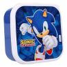 Sonic the Hedgehog Pack de 3 Fiambreras Sonic Fresh Bites
