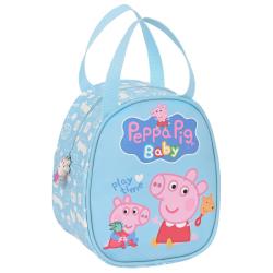 Bolsa portameriendas Baby Peppa Pig termica