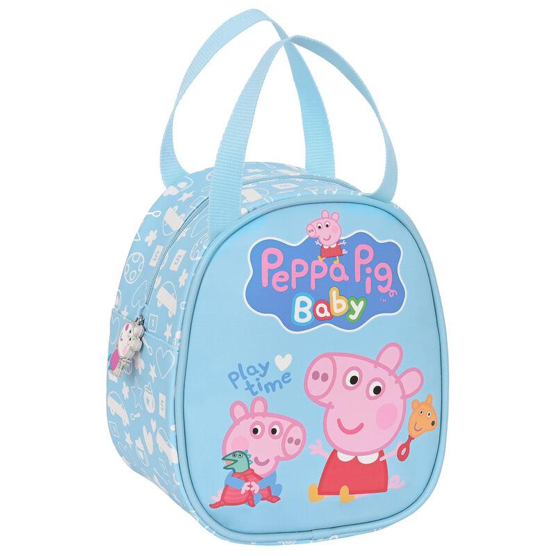 Bolsa portameriendas Baby Peppa Pig termica