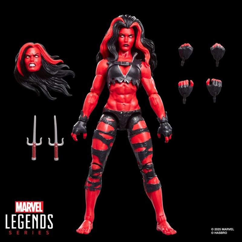 Figura Hulka Roja She-Hulk Marvel Legends 15cm