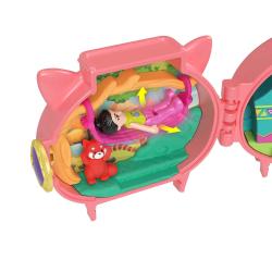 Estuche Panda Rojo Polly Pocket