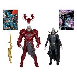 DC Multiverse McFarlane Collector Edition Pack de 2 Figuras #04 Batman who laughs (Knight Armor) & Merciless (Dark Multiverse..