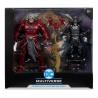 DC Multiverse McFarlane Collector Edition Pack de 2 Figuras #04 Batman who laughs (Knight Armor) & Merciless (Dark Multiverse..