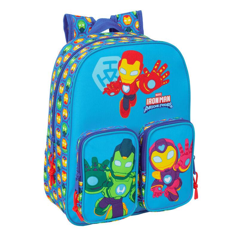 Mochila Iron Man Marvel 34cm adaptable