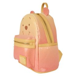 Mochila Sequin Glitter Winnie the Pooh Disney Loungefly
