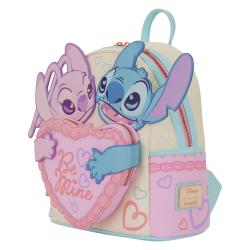 Mochila Be Mine Angel & Stitch Disney Loungefly