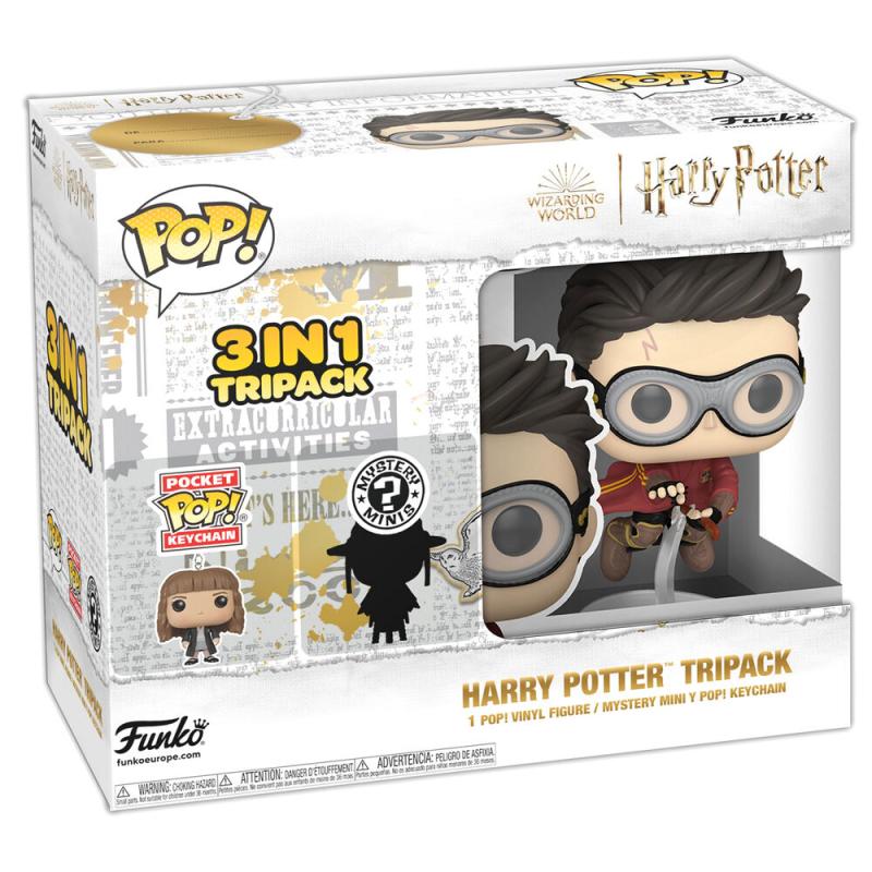 Funko Tripack POP + Mystery Mini + Keychain Harry Potter