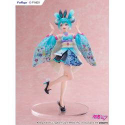Hatsune Miku F:NEX estatua PVC 1/7 Hatsune Miku Wa-bunny 27 cm