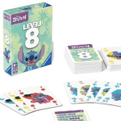 Juego de Cartas Level 8 Stitch Disney