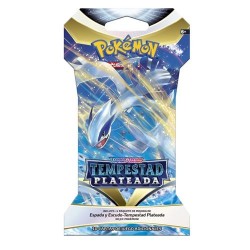 Pokémon TCG Sleeved Booster Pack - Espada y Escudo.Tempestad Plateada [ESP]