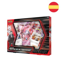 Pokémon TCG Caja Colección Mewtwo EX del Team Rocket [ESP]