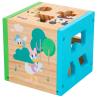 Cubo formas madera Mickey Minnie Disney