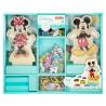 Juego magnetico madera vestidos Minnie Disney