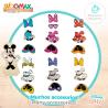 Juego magnetico madera vestidos Minnie Disney