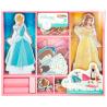 Juego magnetico madera vestidos Princesas Disney