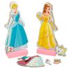 Juego magnetico madera vestidos Princesas Disney