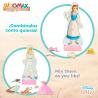 Juego magnetico madera vestidos Princesas Disney