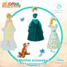 Juego magnetico madera vestidos Cenicienta Disney