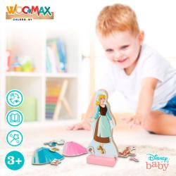 Juego magnetico madera vestidos Cenicienta Disney
