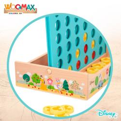 Juego Cuatro en Raya madera Disney