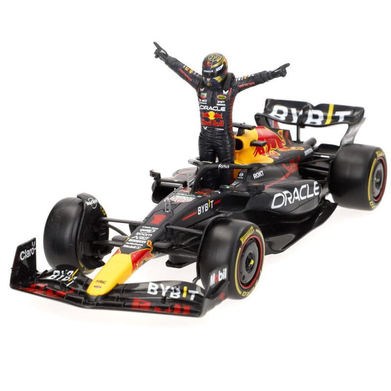 Coche Max Verstappen Red Bull F1 2023 metal