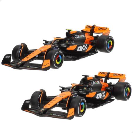 Blister 2 coches Mclaren MCL38 F1 2024 metal