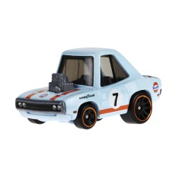 Hot Wheels Silver Series Tooned Gulf Racing - Dodge Charger 1970 (JCB63)