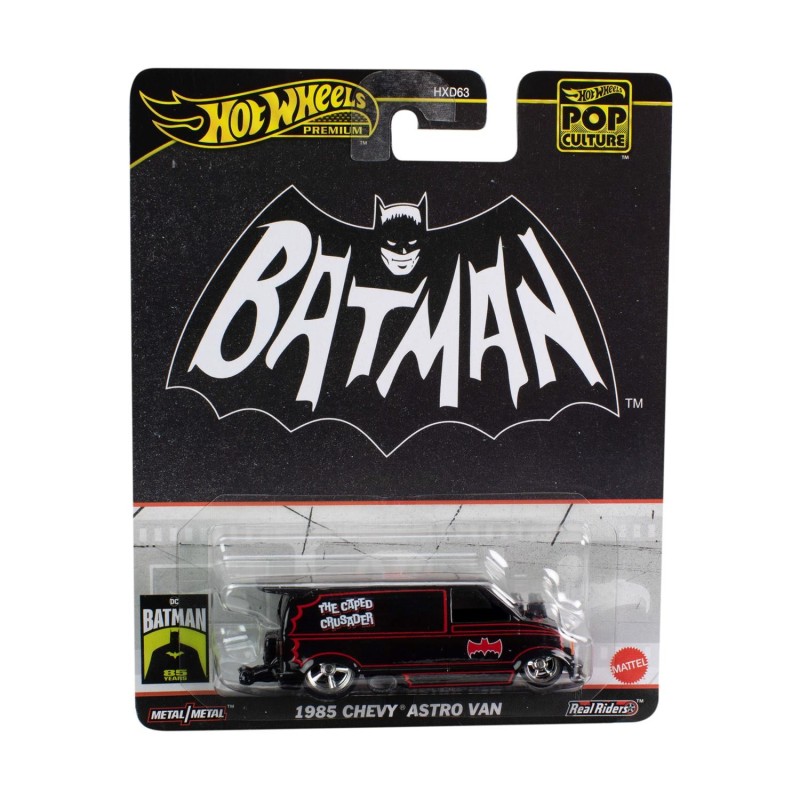 Hot Wheels Premium Pop Culture. Batman 1985 CHEVY ASTRO VAN (HVJ48)