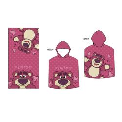 Poncho toalla Lotso Toy Story Disney Pixar microfibra