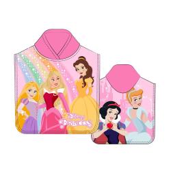 Poncho toalla Princesas Disney microfibra