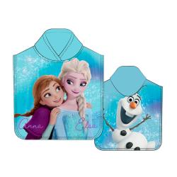 Poncho toalla Frozen Disney microfibra