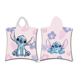 Poncho toalla Stitch Disney algodon