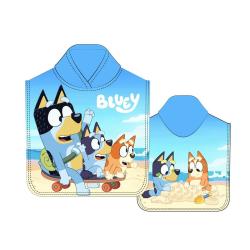 Poncho toalla Bluey microfibra