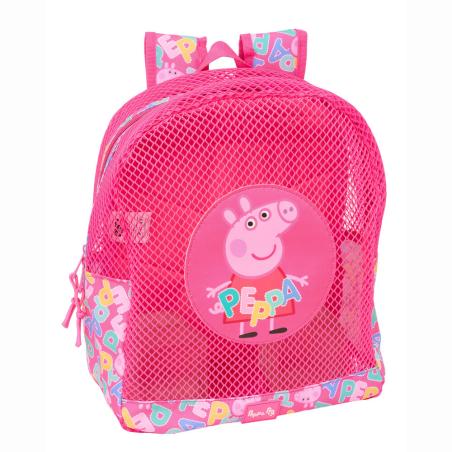 Mochila anti arena Peppa Pig 30cm