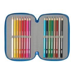 Plumier Superman DC Comics triple 37pzs