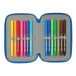 Plumier Superman DC Comics triple 37pzs