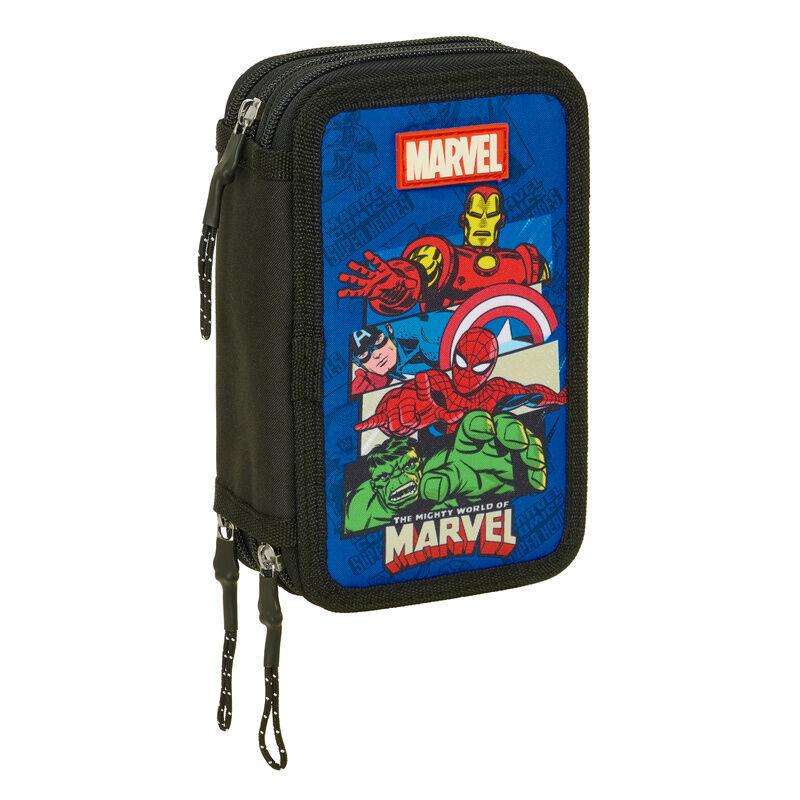 Plumier Vengadores Avengers Marvel triple 37pzs