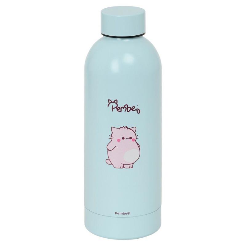 Botella termo acero inoxidable Pembe The Pink Cat 500ml