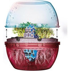 STRANGER THINGS TERRARIUM UPSIDE DOWN . Serie Netflix