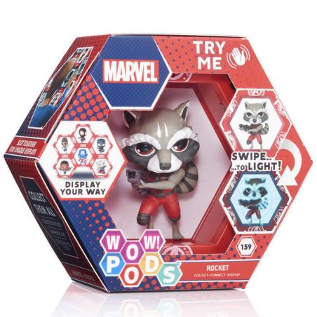 Figura led WOW! POD Rocket Raccoon Marvel