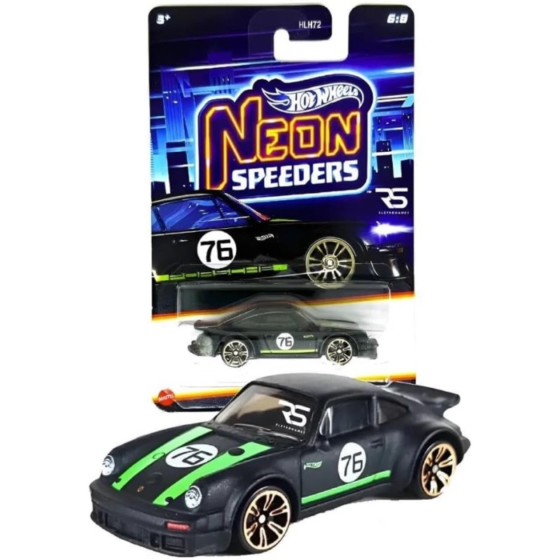 Hot Wheels: Neon Speeders - Porsche 934 Turbo RSR (JCB05)