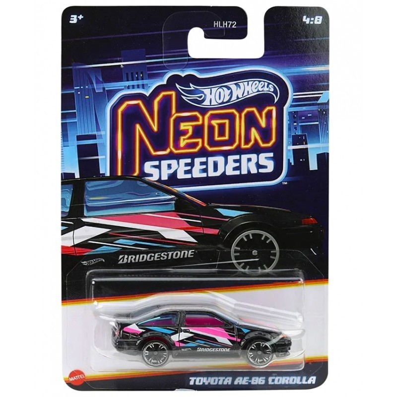 Hot Wheels: Neon Speeders - Toyota AE-86 Corolla (JCB03)