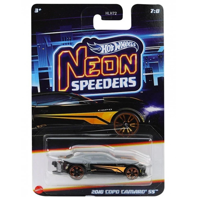 Hot Wheels: Neon Speeders - Camaro SS Copo 2018 (JCB06)