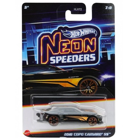 Hot Wheels: Neon Speeders - Camaro SS Copo 2018 (JCB06)