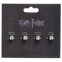 Set 4 abalorios hechizo Harry Potter surtido