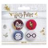 Set 4 pin Harry Potter surtido