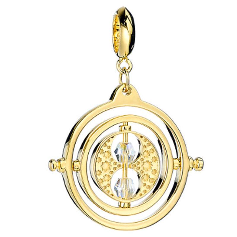 Charm Giratiempos Harry Potter plata baño oro