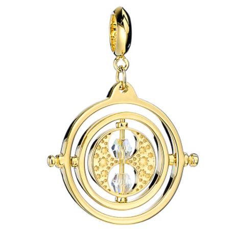 Charm Giratiempos Harry Potter plata baño oro
